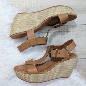 Lucky Brand Strappy Espadrille Sandals Wedges